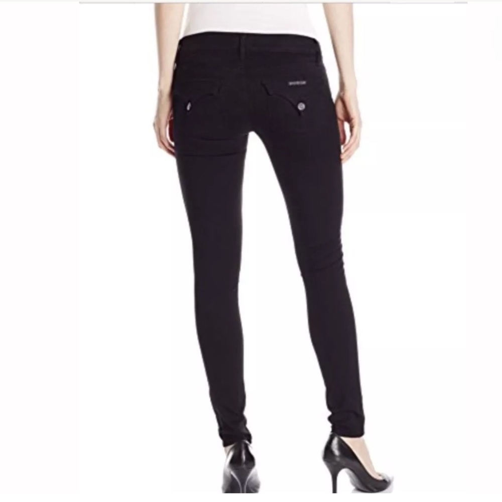 Hudson Collin Black Skinny jeans Sz 25